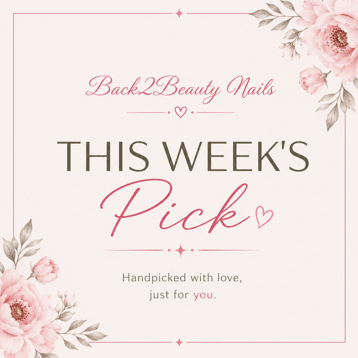 This Week's Pick