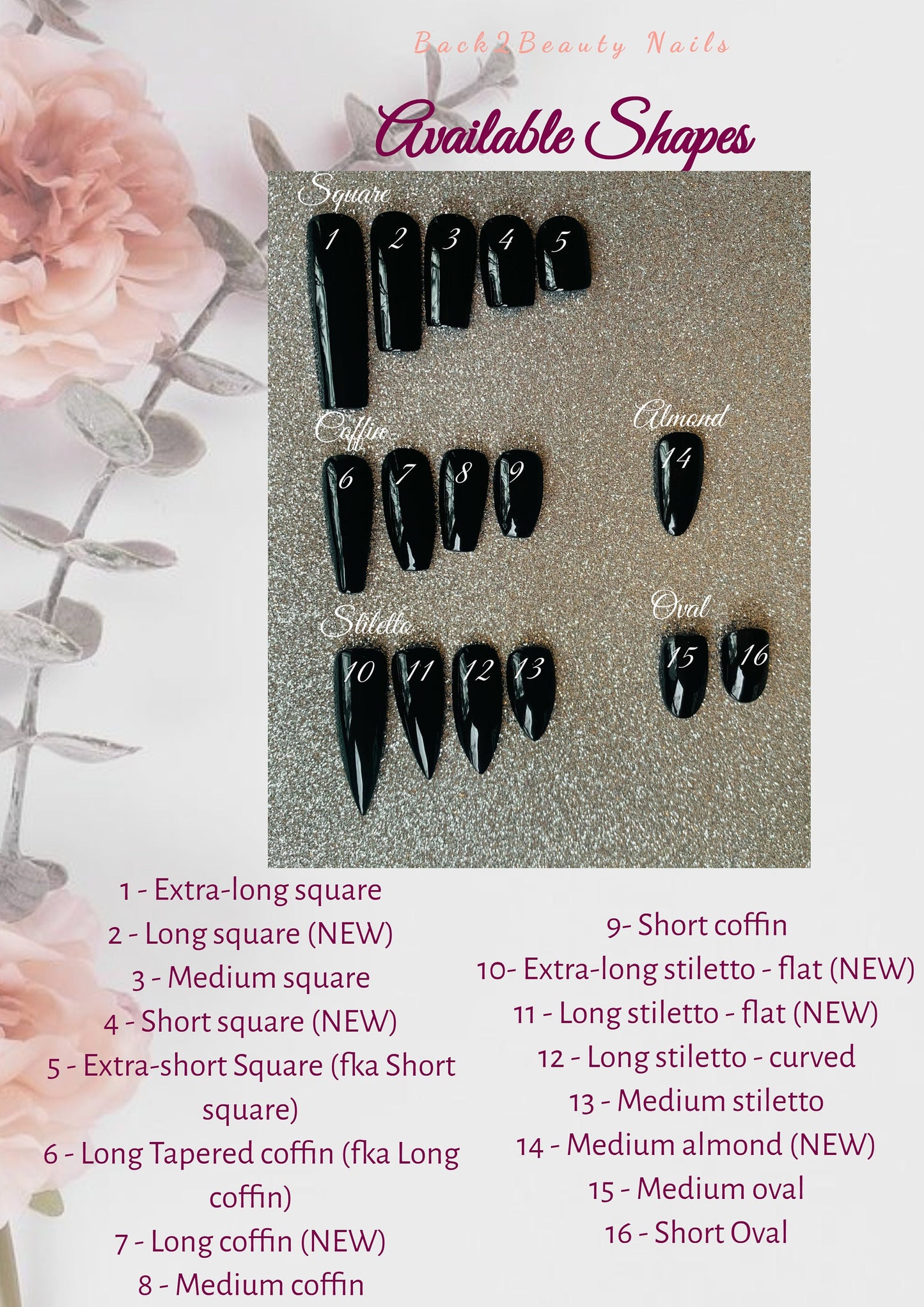 Ready to Ship Press on Nails/ Handcrafted Press on Nails/ Standard sizes